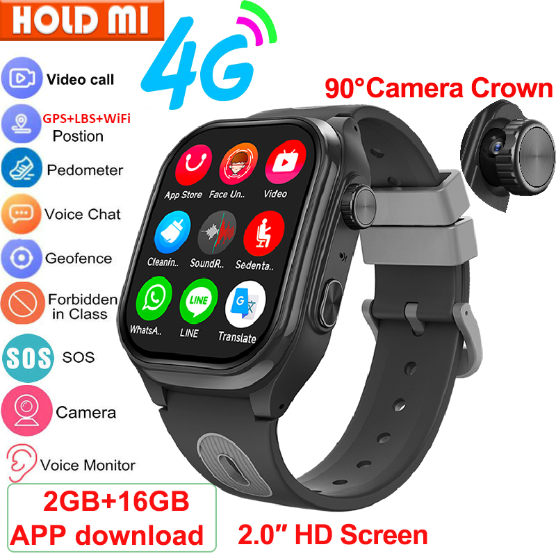 Smartwatch Watches For 12 Year Old Boy - Kinder Smart Watch 4G GPS WIFI