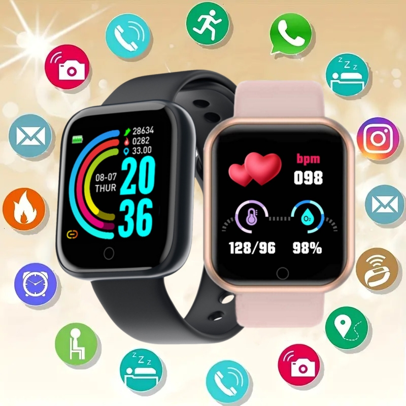 Smartwatch Watches For Boys - Smartwatch Nachricht erinnern Musik steuerung Kalorien