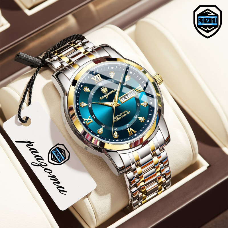 Smartwatch Luxury Watches - PAAZOMU Armbanduhr für Herren und Damen,