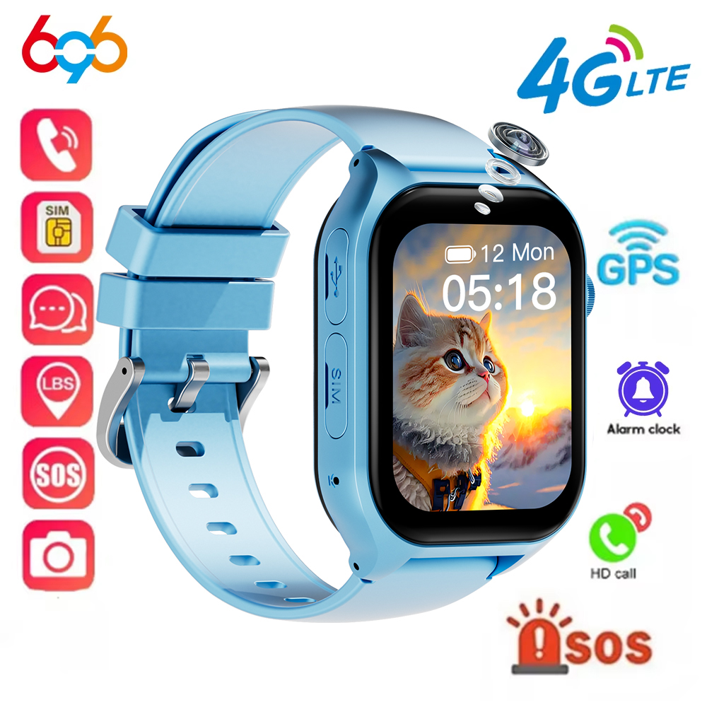 Smartwatch Watches For 12 Year Old Boy - Smartwatches 4G Kinder GPS AGPS LBS