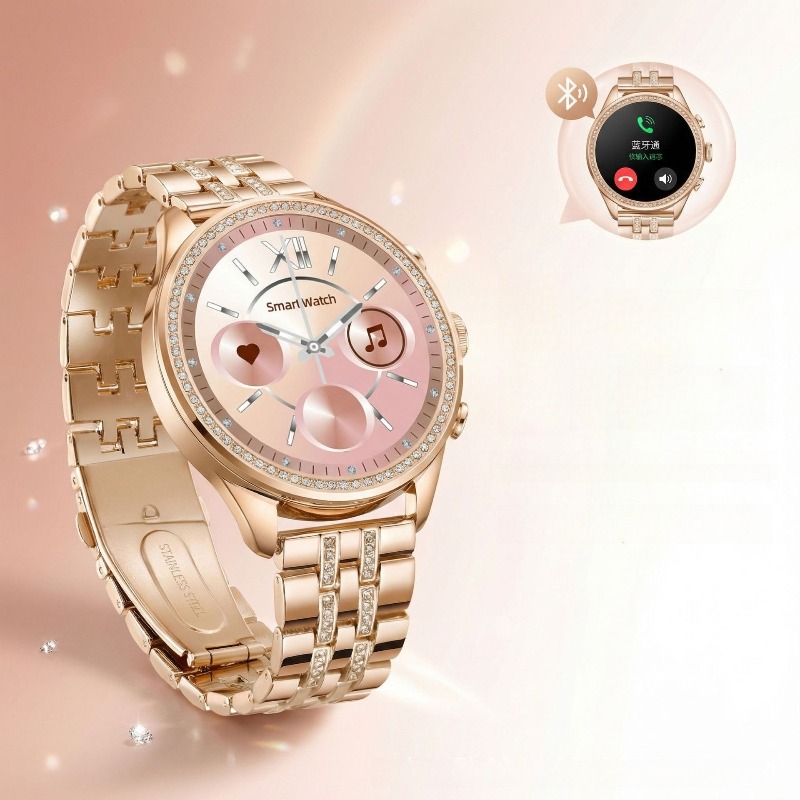 Smartwatch Watches Price - Grenzübergreifende Exklusivlieferung für GEN9 Diamantbesetzte Damen-Smartwatch