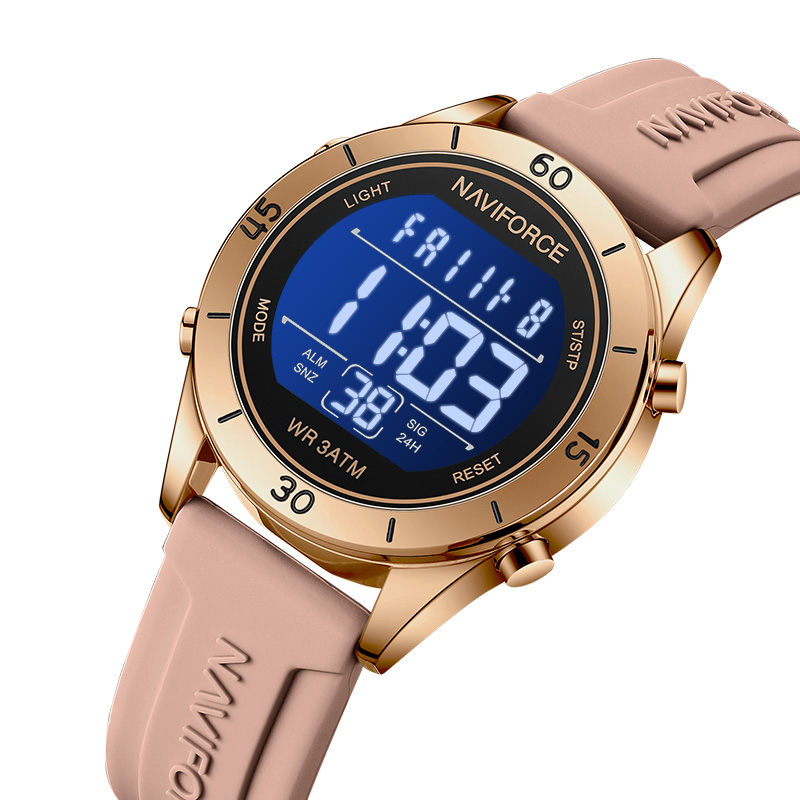 Silicone Sport Band - NAVIFORCE Uhr Für Frauen Mode Sport