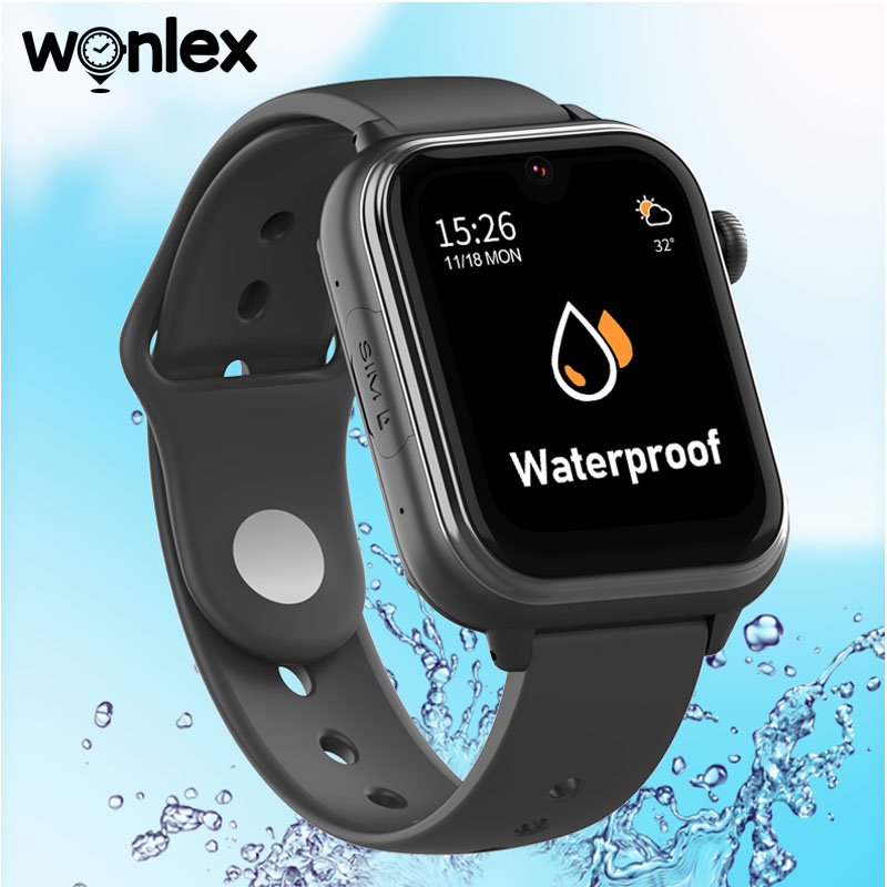 Smartwatch Watches For Boys - Wonlex KT37 GPS-Smartwatch für Kinder, AI-Sprachassistent,