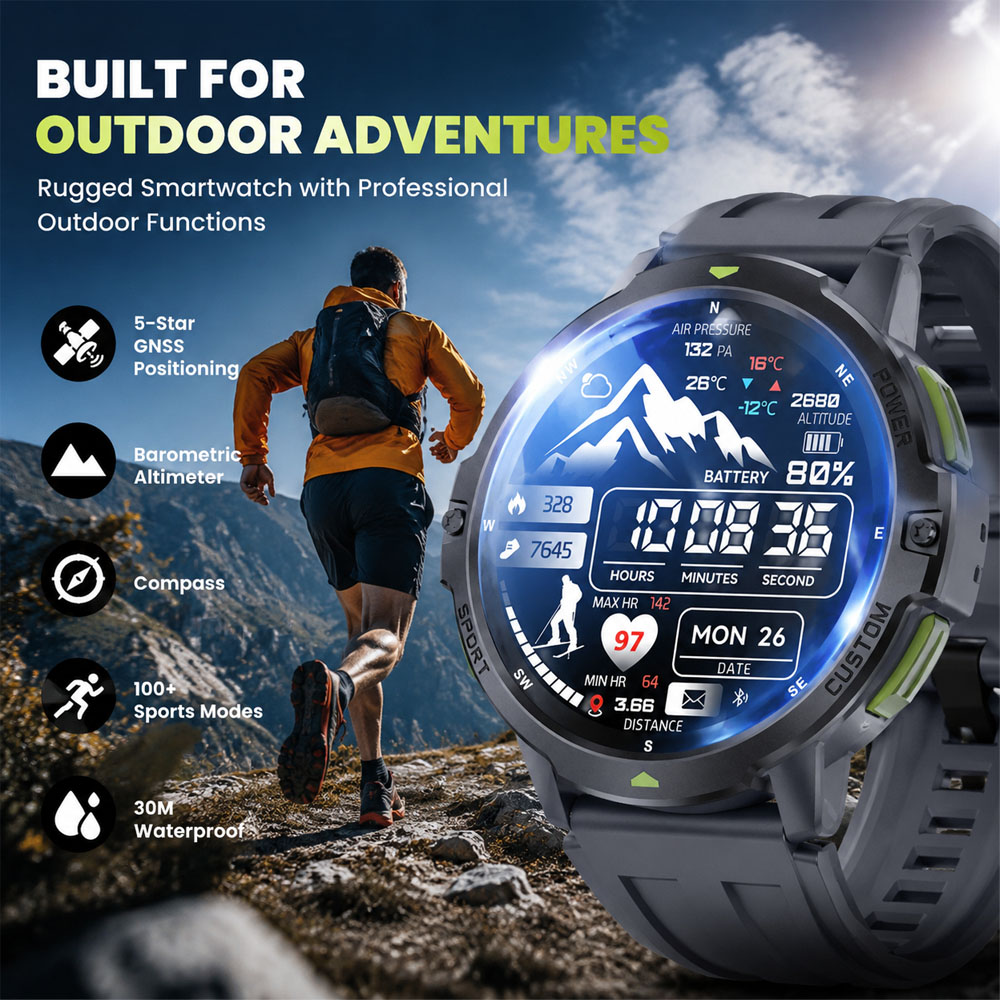 2026 NEUE Militärische GPS-Sma – Smartwatch Timex Watches For Men Bewertung und Preis