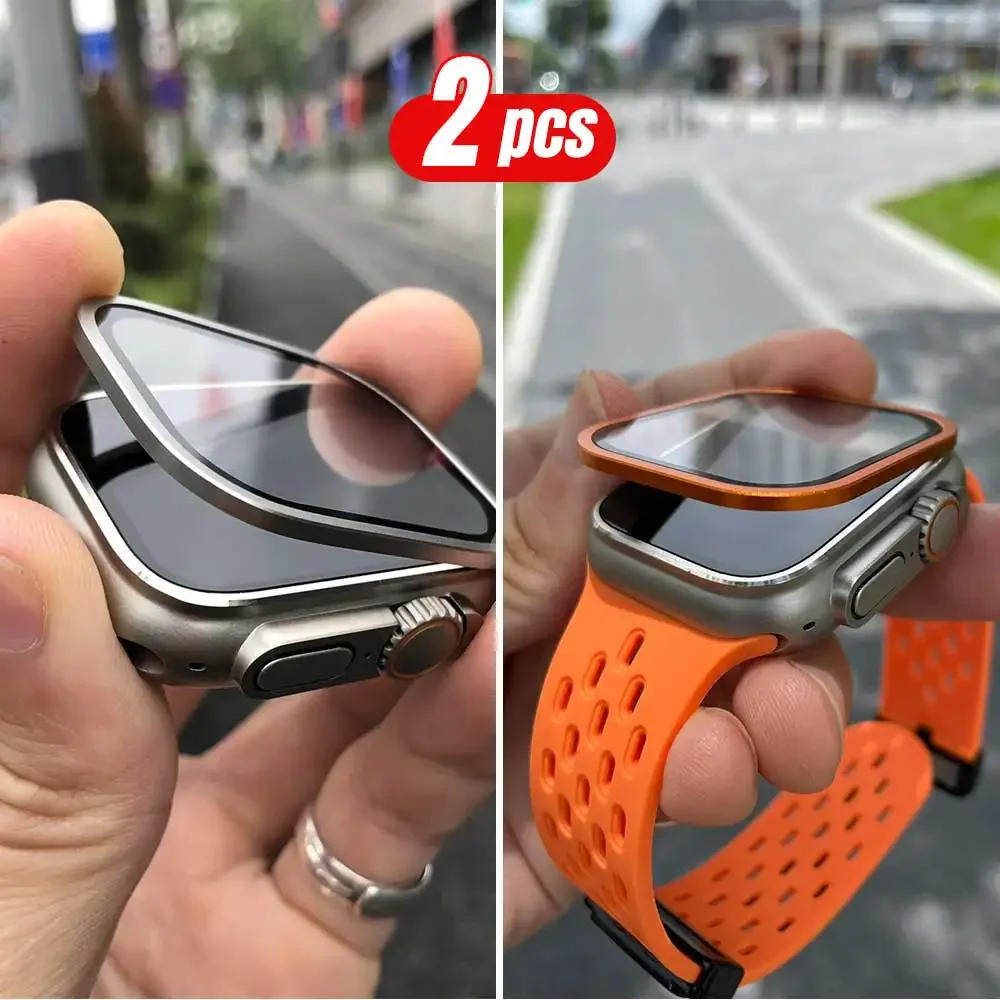 2PCS Titan Metallrahmen für Ap – Smartwatch Watches For Men Bewertung und Preis