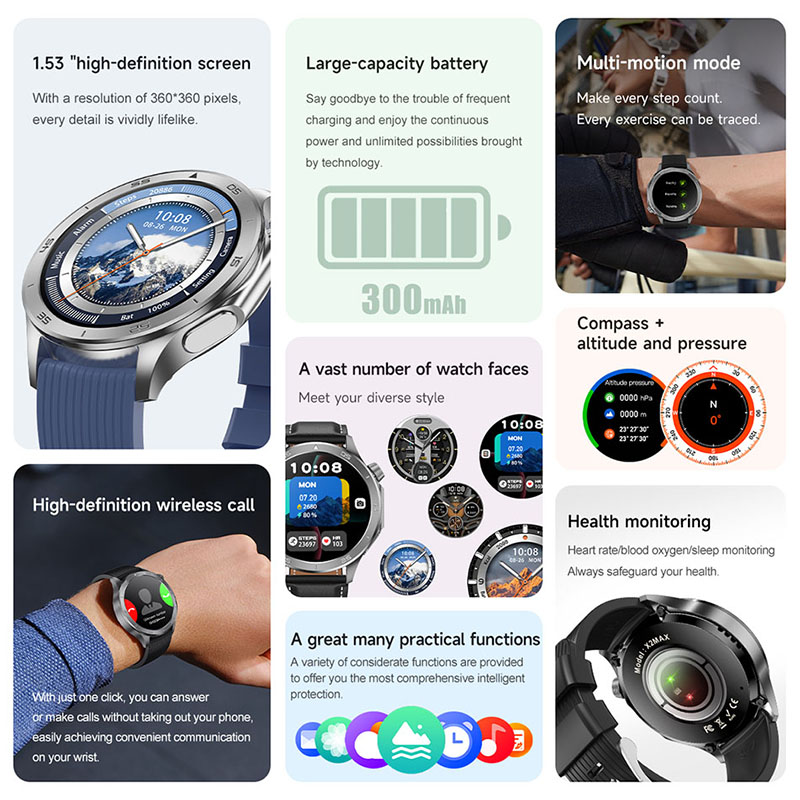 Für OPPO Watch X Smartwatch He – Smartwatch Timex Watches For Men Bewertung und Preis