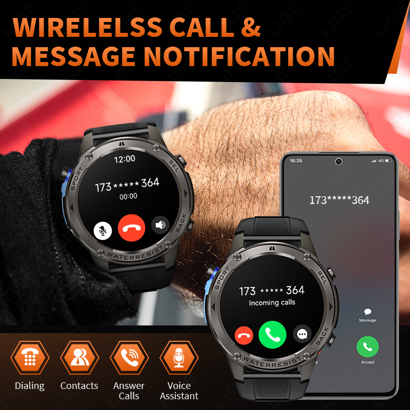 2026 Neue Ultra-Militärklasse  – Smartwatch Watches For Men Bewertung und Preis