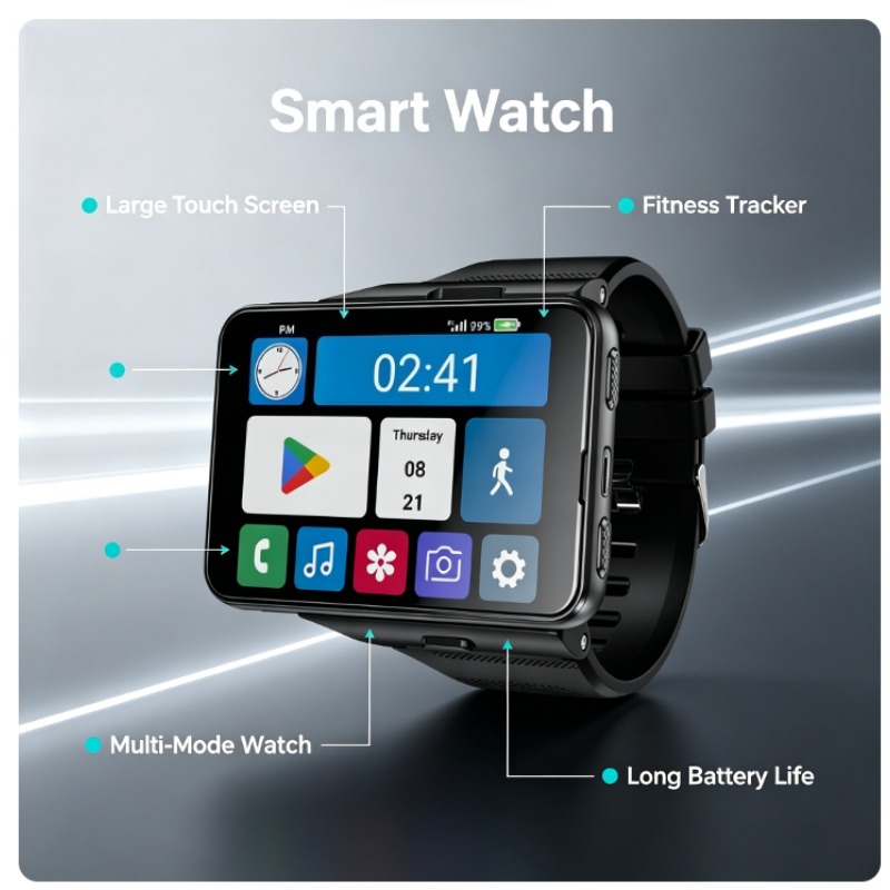 S999 Plus Smartwatch, 4G Andro – Smartwatch Watches For Men Bewertung und Preis
