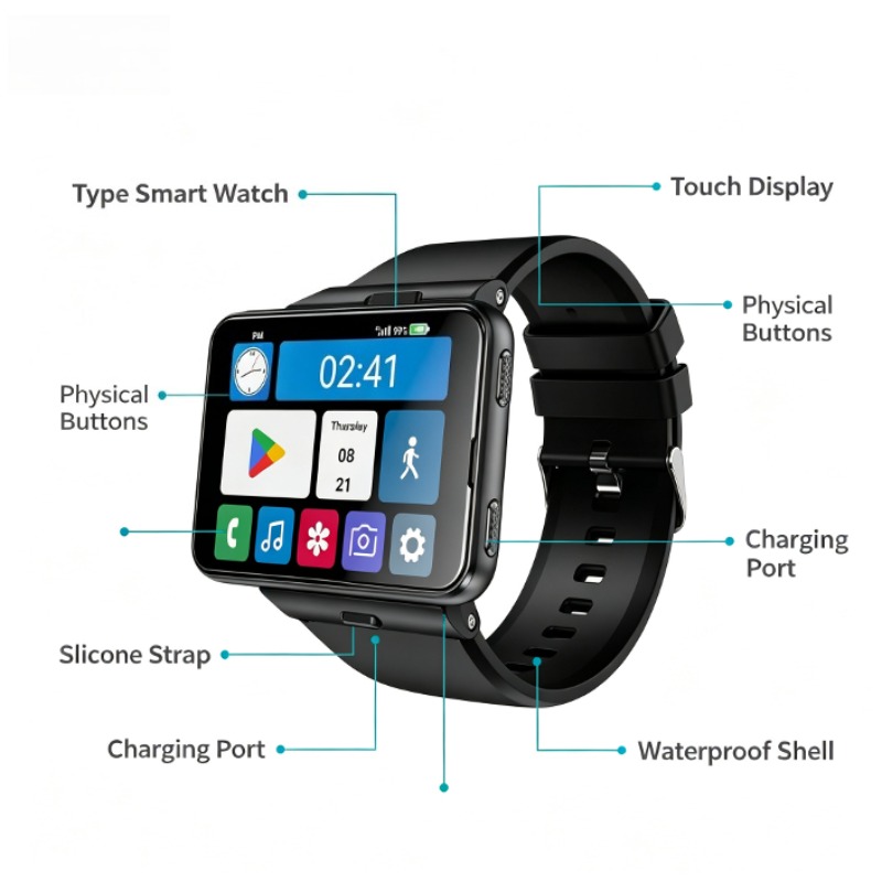 S999 Plus Smartwatch, 4G Andro – Smartwatch Watches For Men Bewertung und Preis