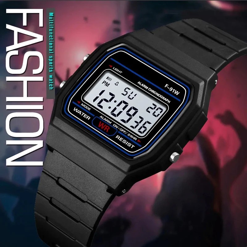 Sport-LED-Digitaluhren für Män – Silicone Sport Band Bewertung und Preis
