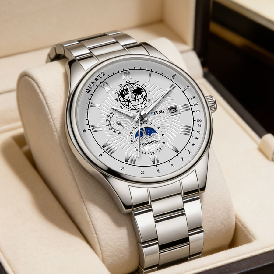 Business Luxus Herrenuhren Sta – Smartwatch Luxury Watches Bewertung und Preis