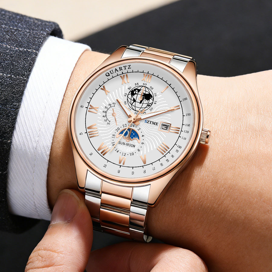 Business Luxus Herrenuhren Sta – Smartwatch Luxury Watches Bewertung und Preis