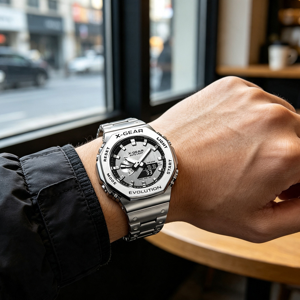 X-GEAR Dual-Display Digitale S – Smartwatch Watches Price Bewertung und Preis