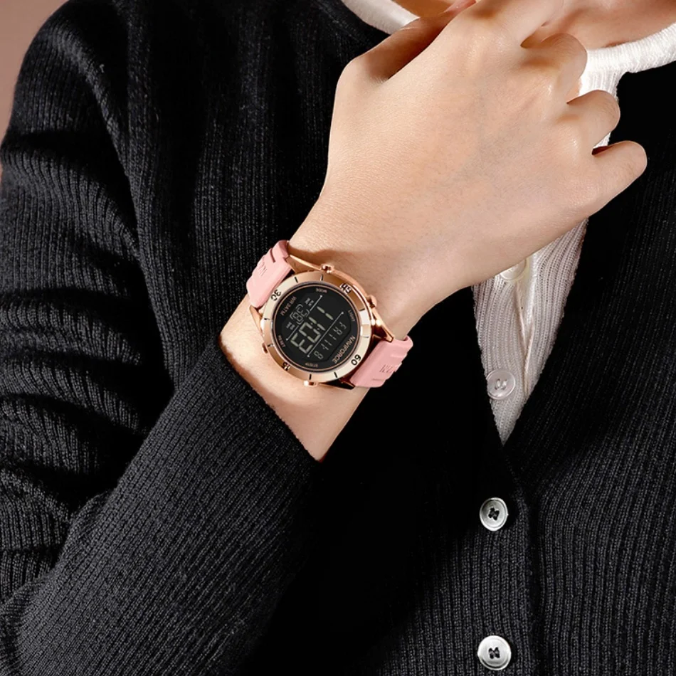 NAVIFORCE Uhr Für Frauen Mode  – Silicone Sport Band Bewertung und Preis