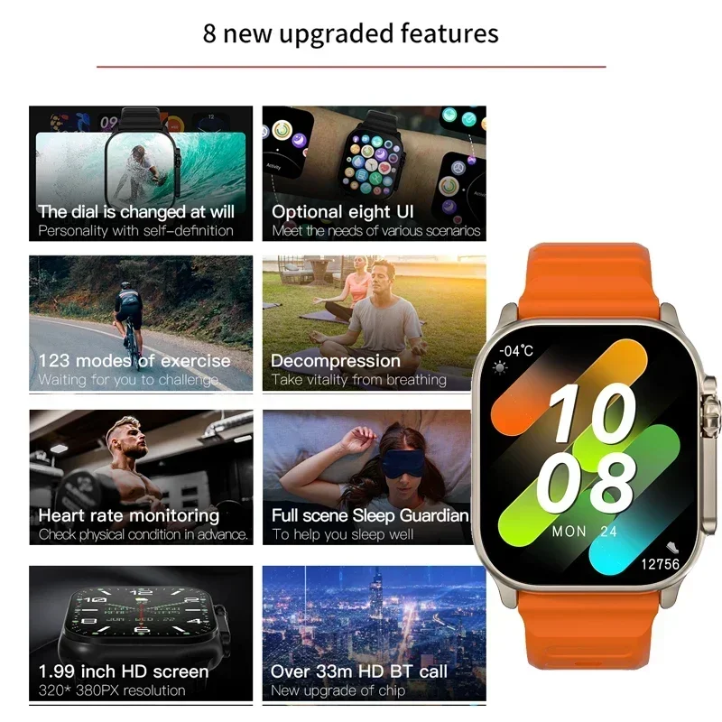 Neue Serie 9 Smartwatch PK HK8 – Smartwatch Watches Price Bewertung und Preis