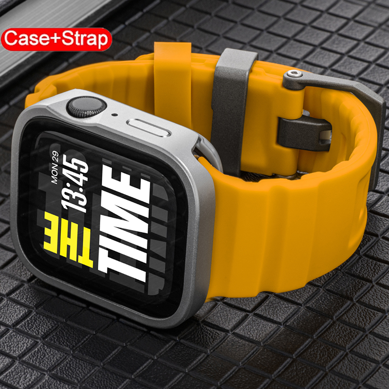 Wasserdichtes Gehäuse + Siliko – Silicone Sport Band Bewertung und Preis