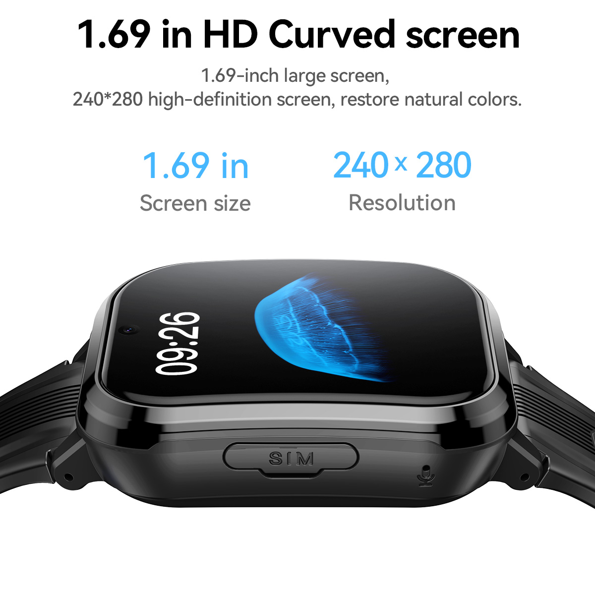 HOCO Y108 1,69 Zoll HD LCD Geb – Smartwatch Watches For Boys Bewertung und Preis