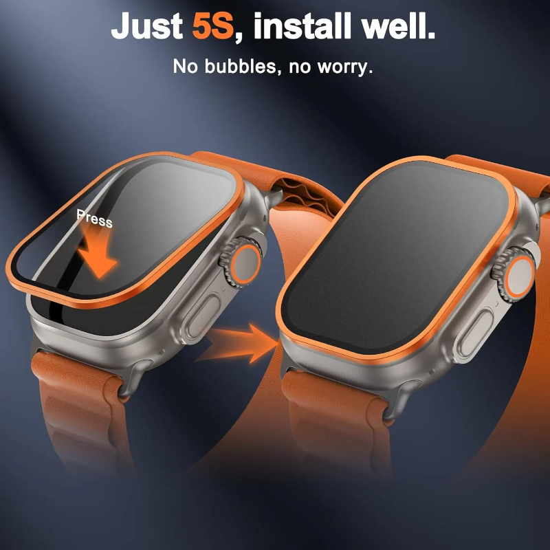 Gehärtetes Glas für Apple Watc – Smartwatch Watches For Men Bewertung und Preis