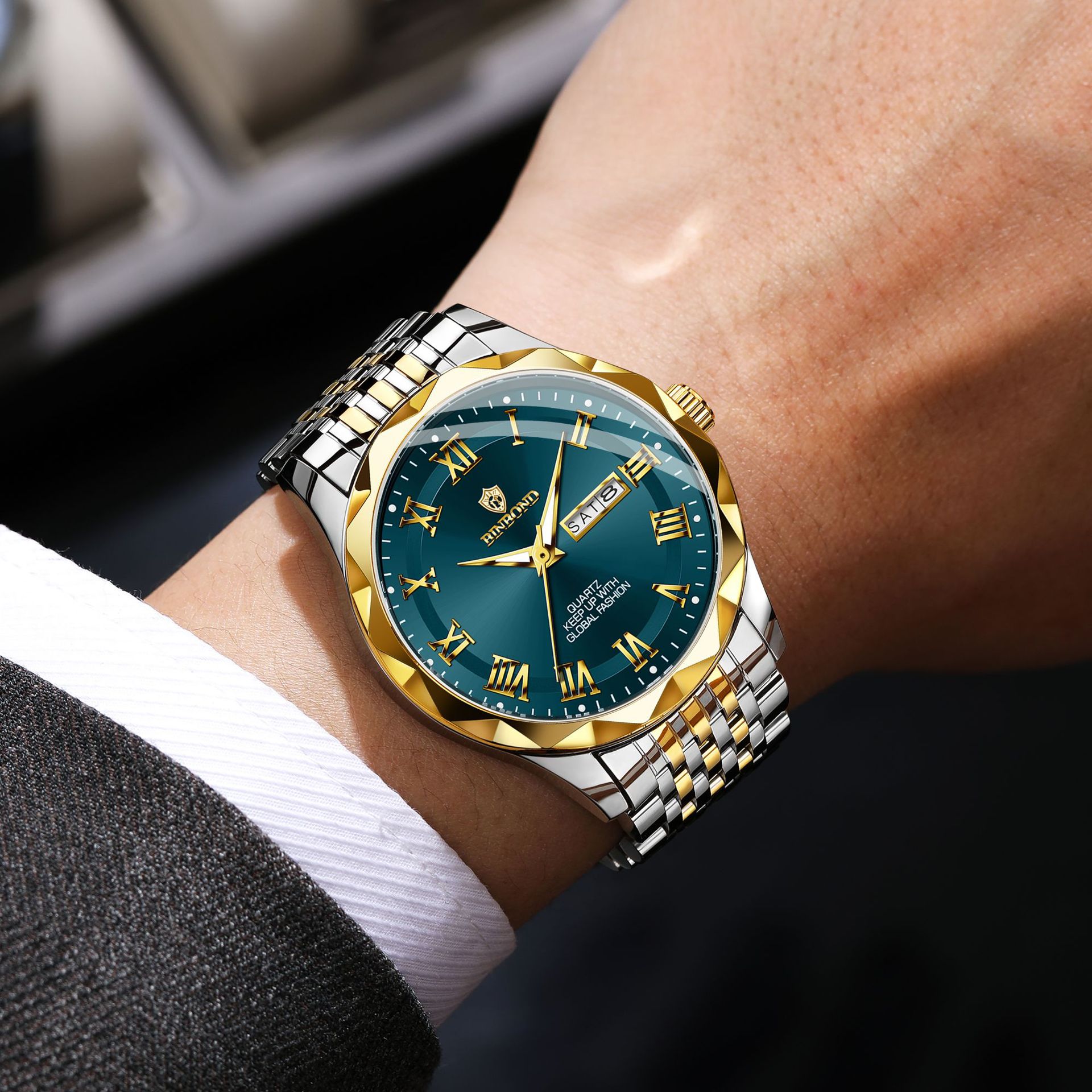 BINBOND Luxus-Quarz-Armbanduhr – Smartwatch Luxury Watches Bewertung und Preis