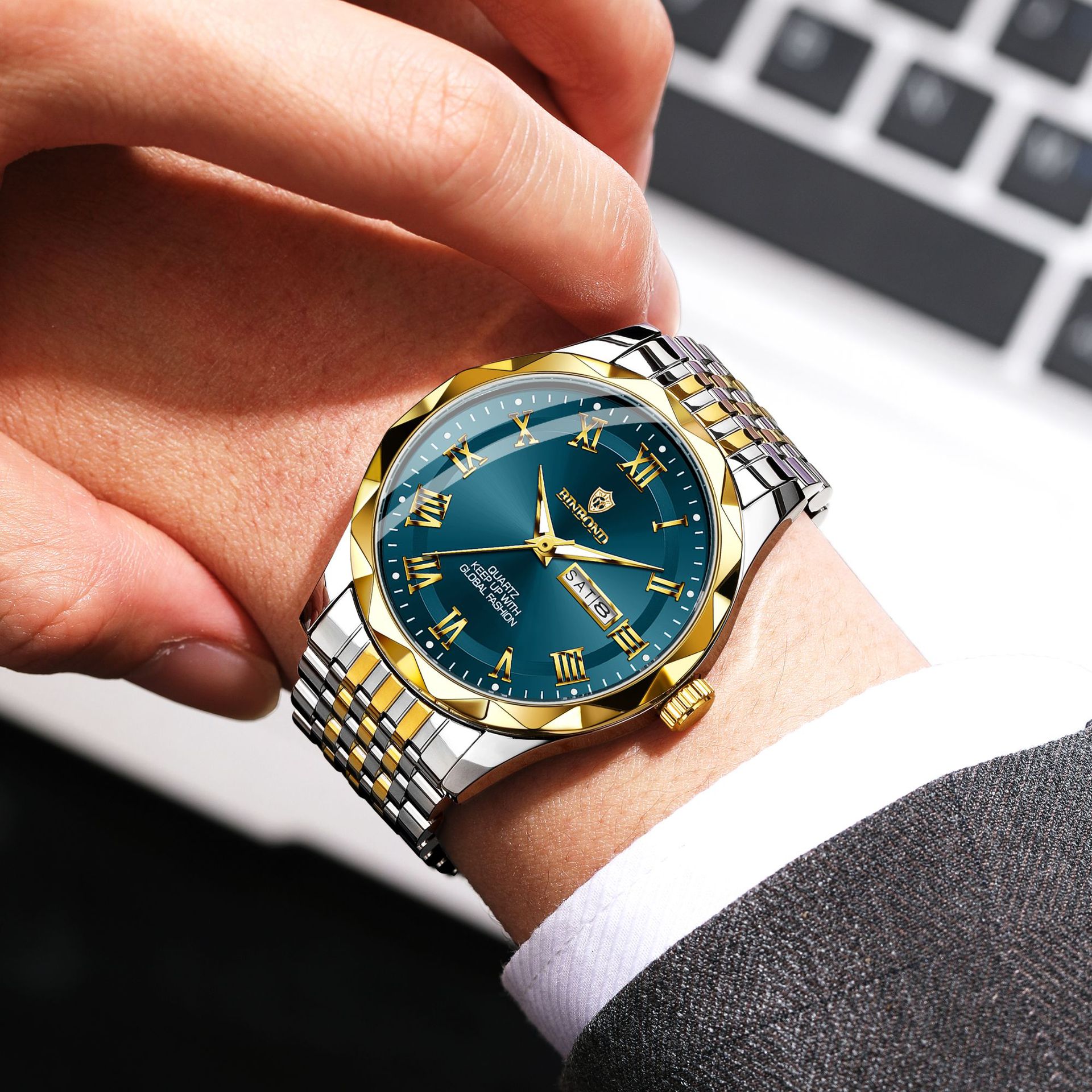 BINBOND Luxus-Quarz-Armbanduhr – Smartwatch Luxury Watches Bewertung und Preis
